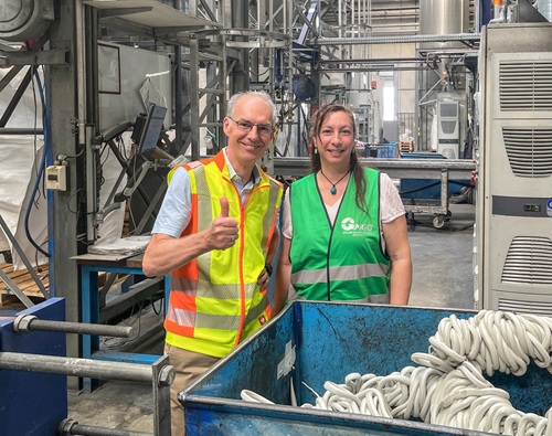 Besuch bei MGG Polymers in Kematen an der Ybbs